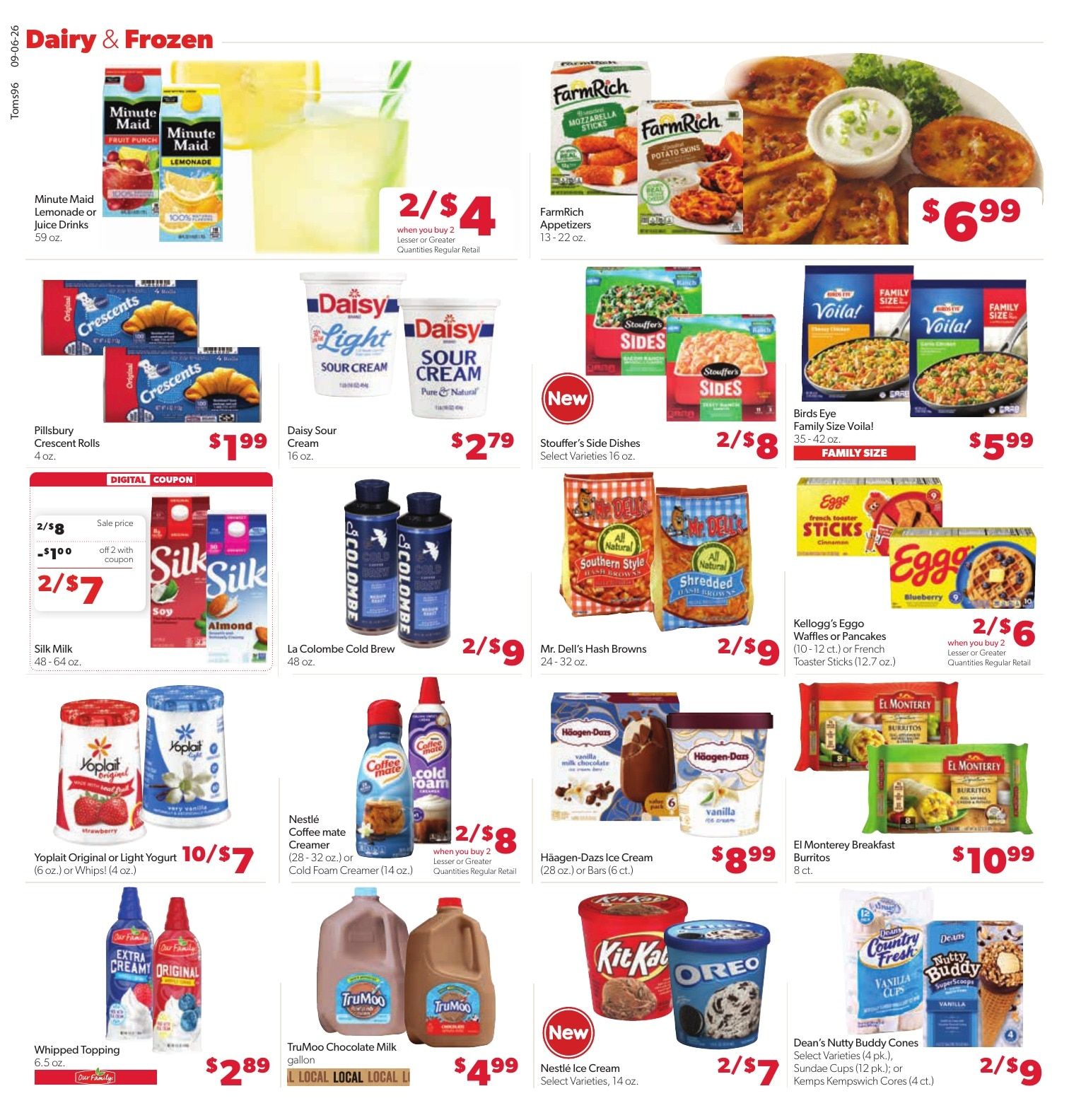 Tom's Food Center (Portland, MI) Weekly Ad September 6 - 12, 2026