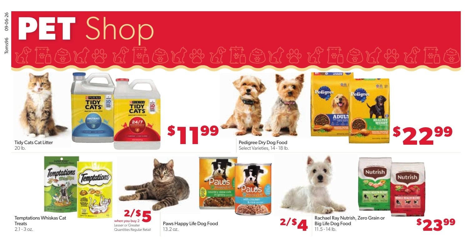 Tom's Food Center (Portland, MI) Weekly Ad September 6 - 12, 2026