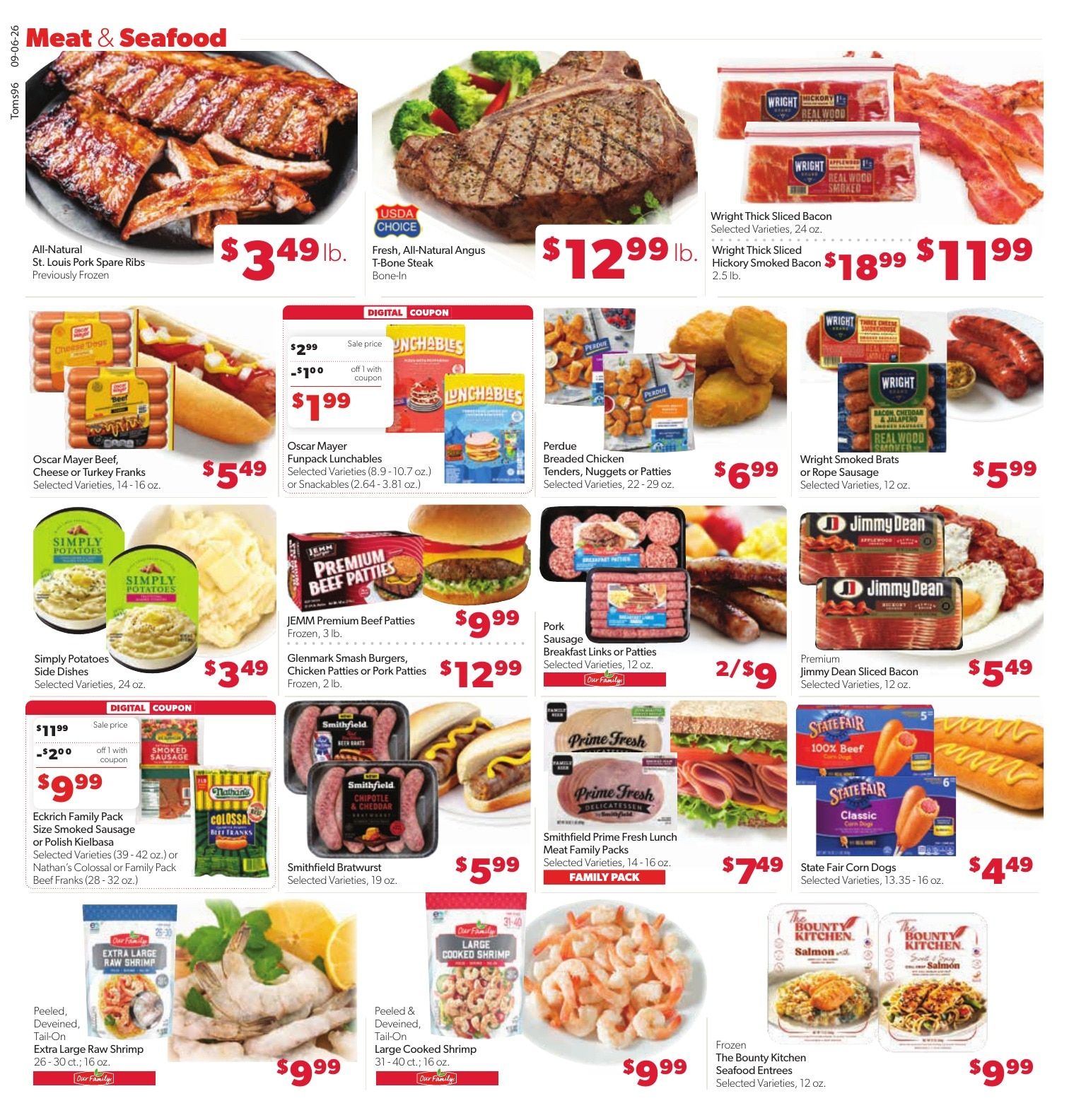 Tom's Food Center (Portland, MI) Weekly Ad September 6 - 12, 2026