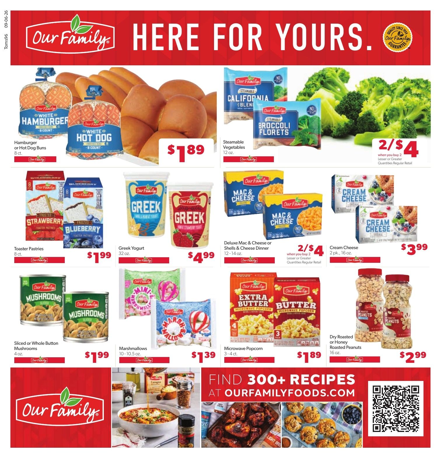 Tom's Food Center (Portland, MI) Weekly Ad September 6 - 12, 2026