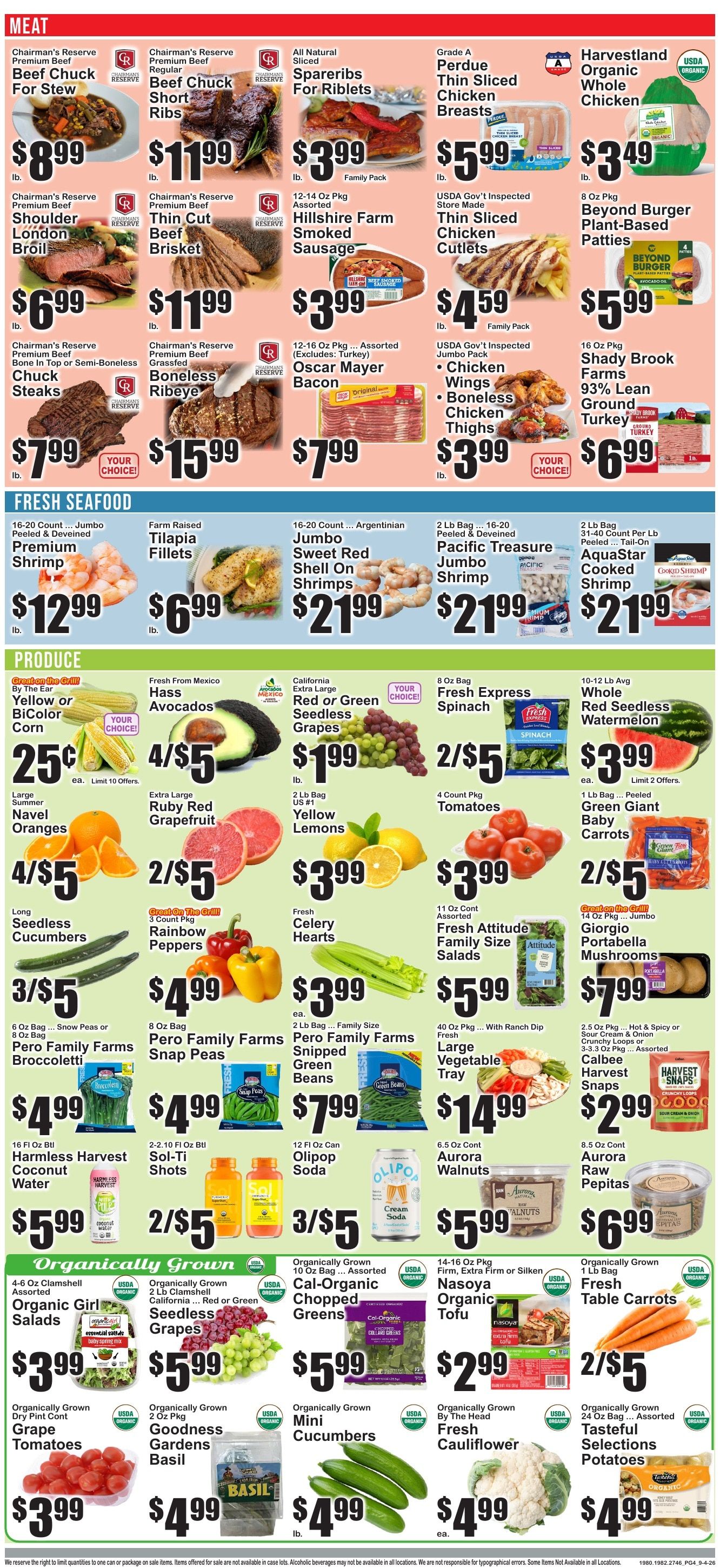 The Food Emporium Weekly Ad September 4 - 10, 2026