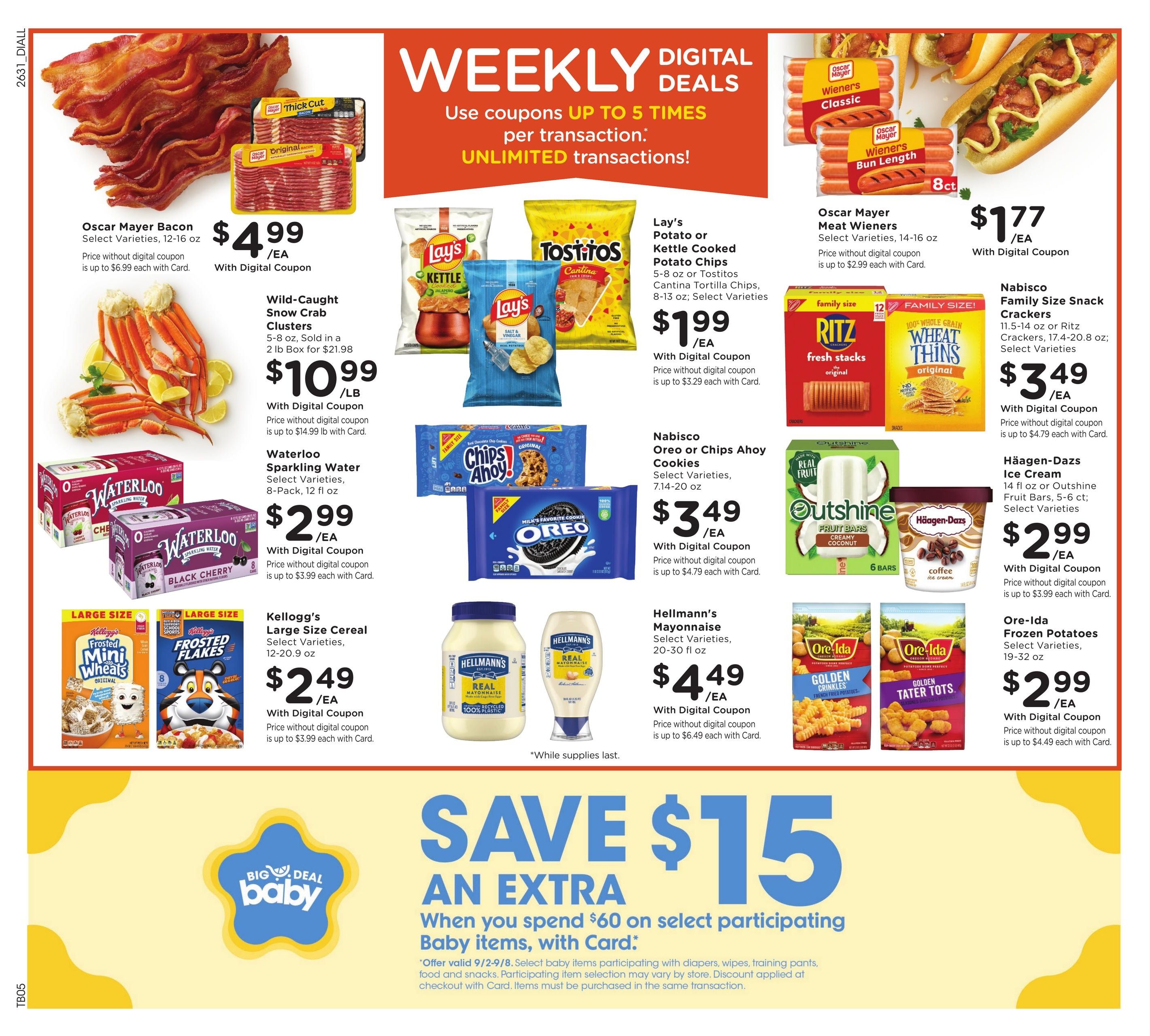 Dillons (Andover Area, KS) Weekly Ad September 2 - 8, 2026