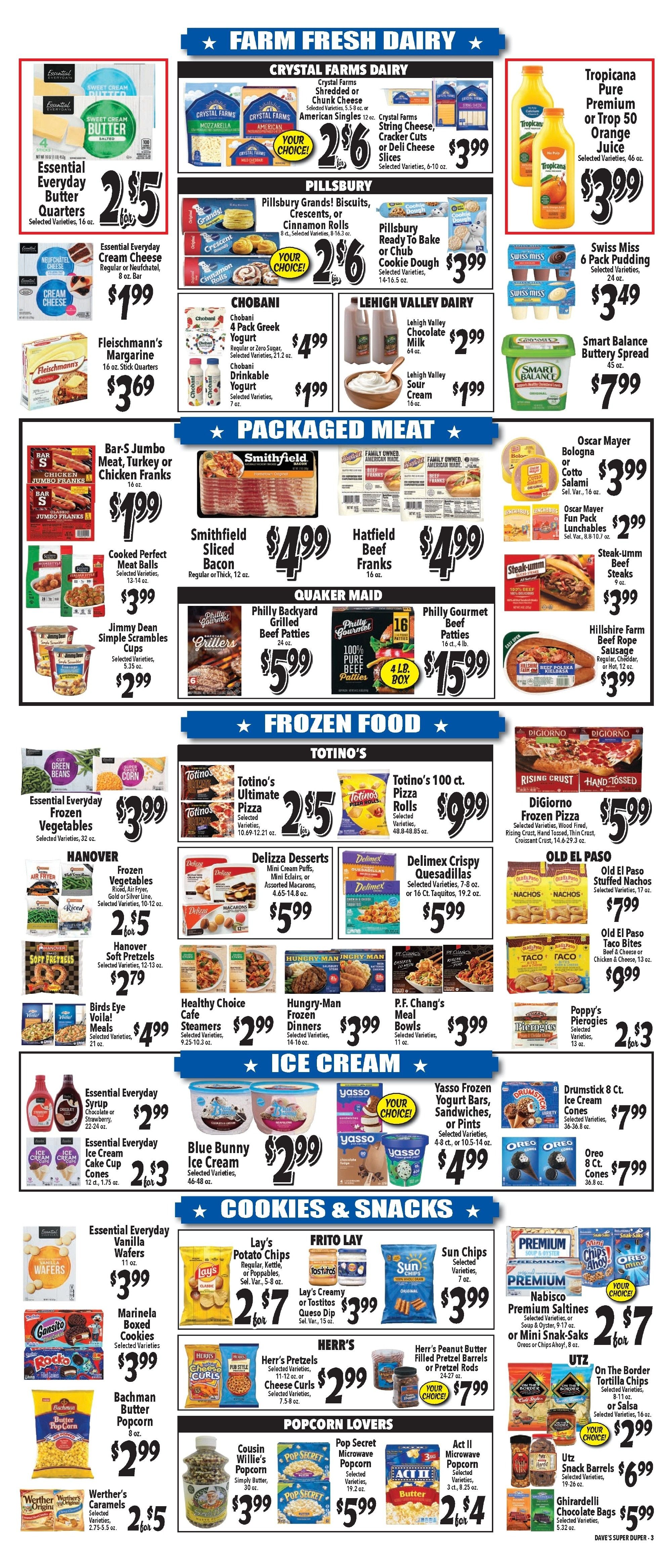 Dave's Super Duper Weekly Ad September 4 - 10, 2026