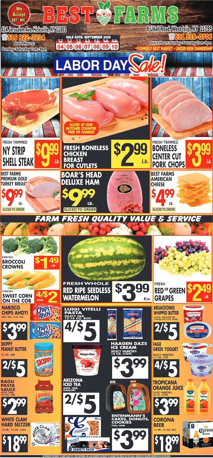 Best Farms Market Weekly Ad September 4 - 10, 2026