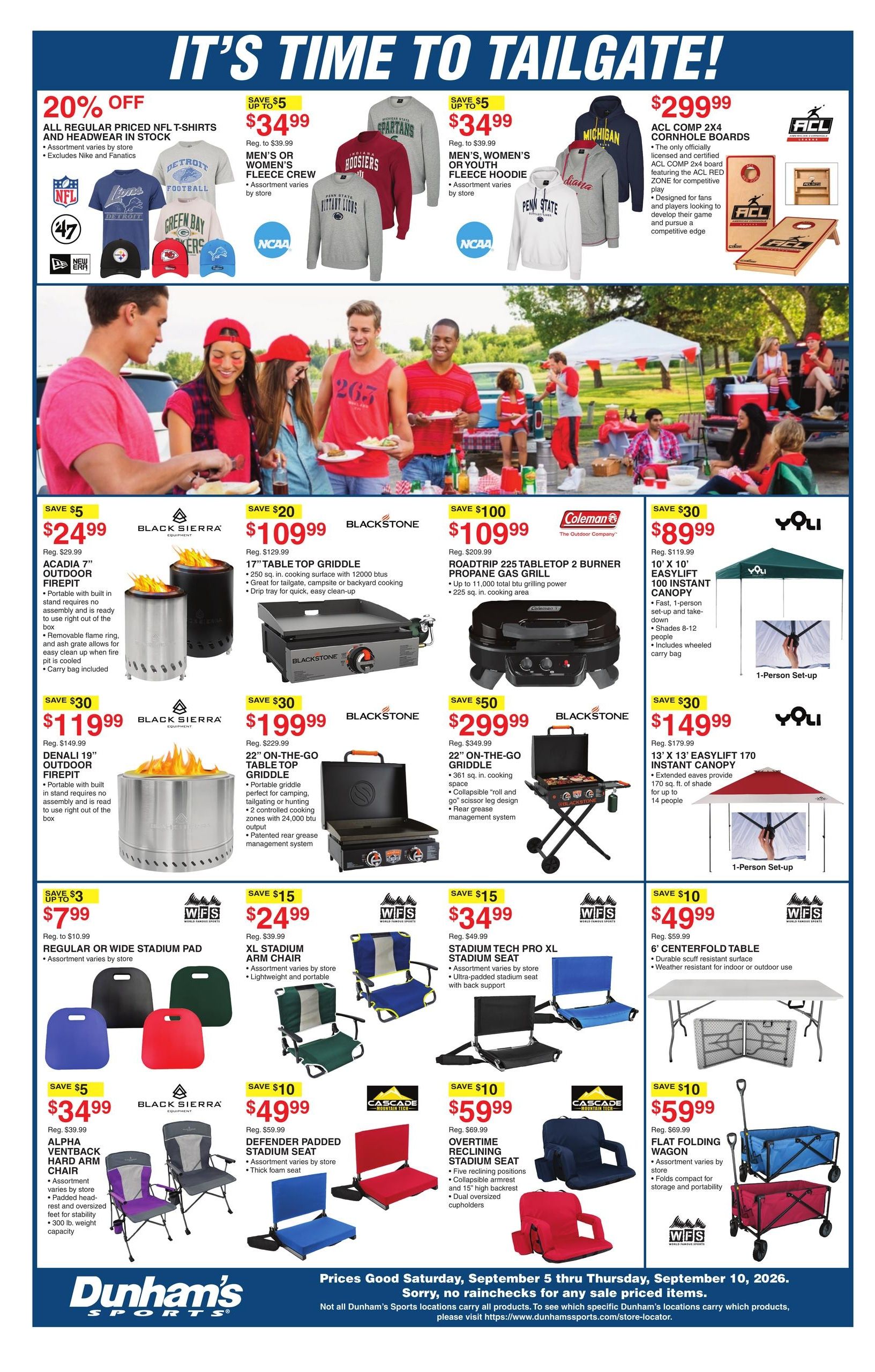 Dunham's Sports (Alton Area, IL) Weekly Ad September 5 - 10, 2026
