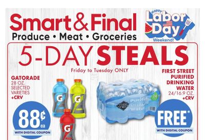 Smart & Final (Antioch Area, CA) Weekly Ad September 2 - 8, 2026