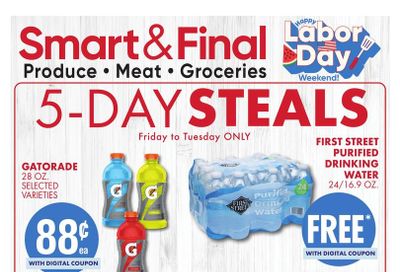 Smart & Final (Avondale Area, AZ) Weekly Ad September 2 - 8, 2026