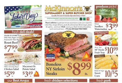 McKinnon's Supermarkets (Massachusetts, New Hampshire) Weekly Ad September 4 - 10, 2026