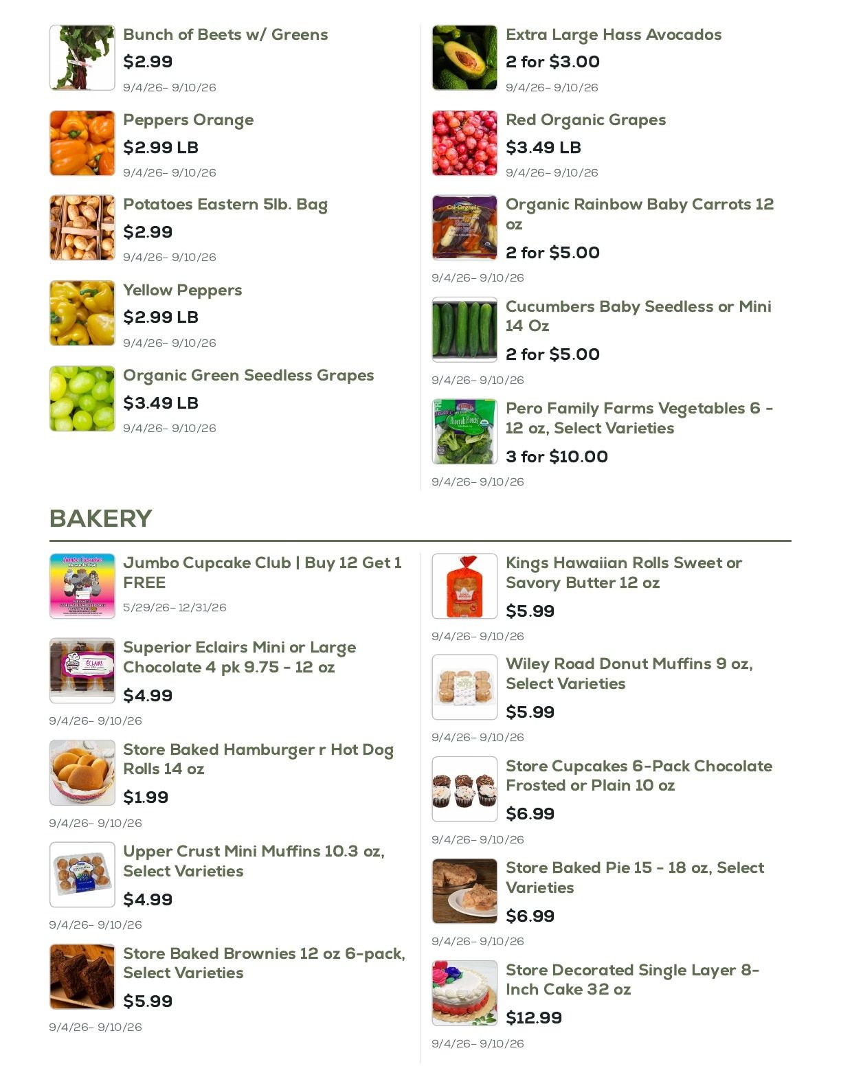 Geissler's Supermarket Weekly Ad September 4 - 10, 2026