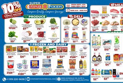Compare Foods Weekly Ad September 4 - 10, 2026