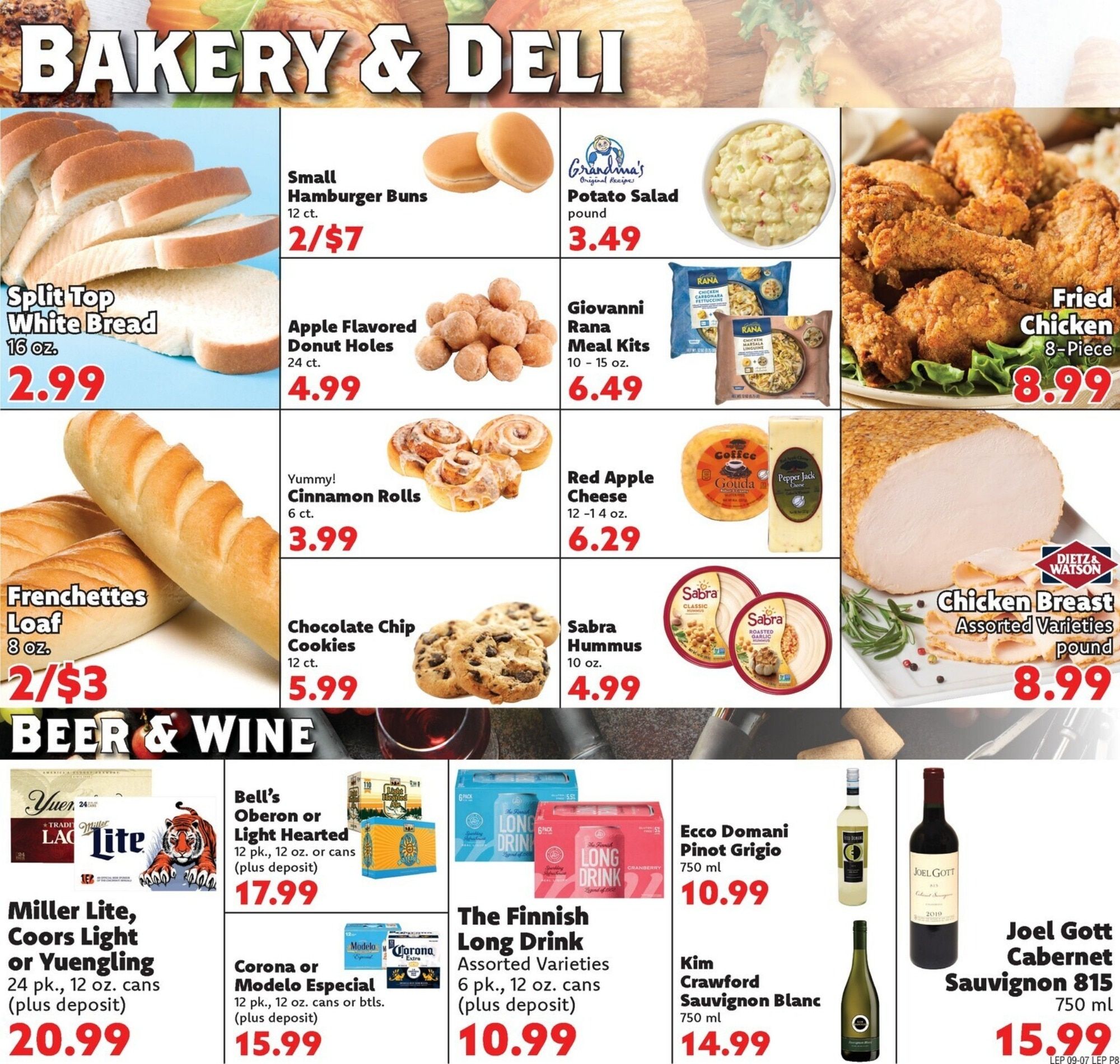 Leppinks Food Centers (Michigan) Weekly Ad September 7 - 13, 2026