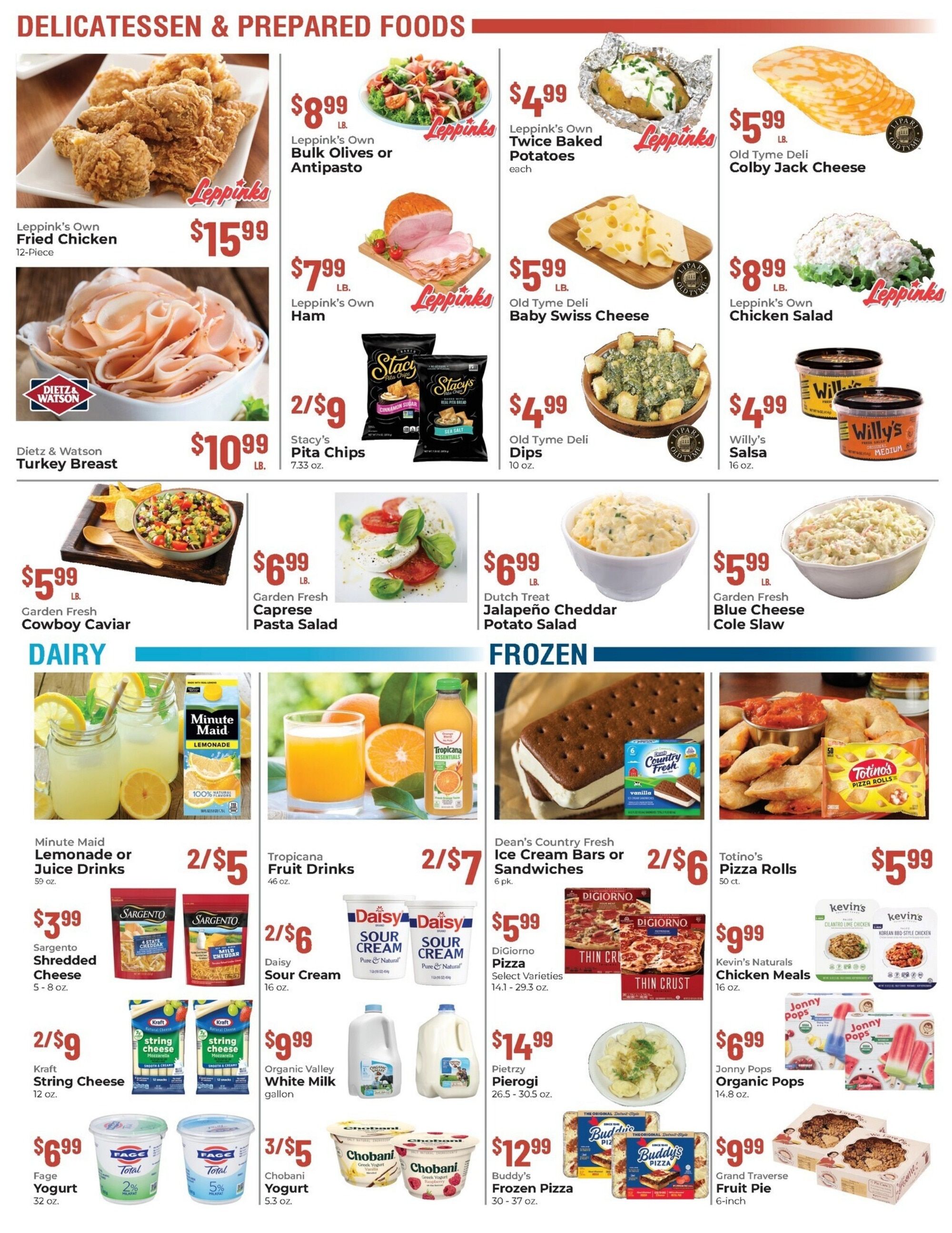 Leppinks Food Centers (Spring Lake, MI) Weekly Ad September 7 - 13, 2026