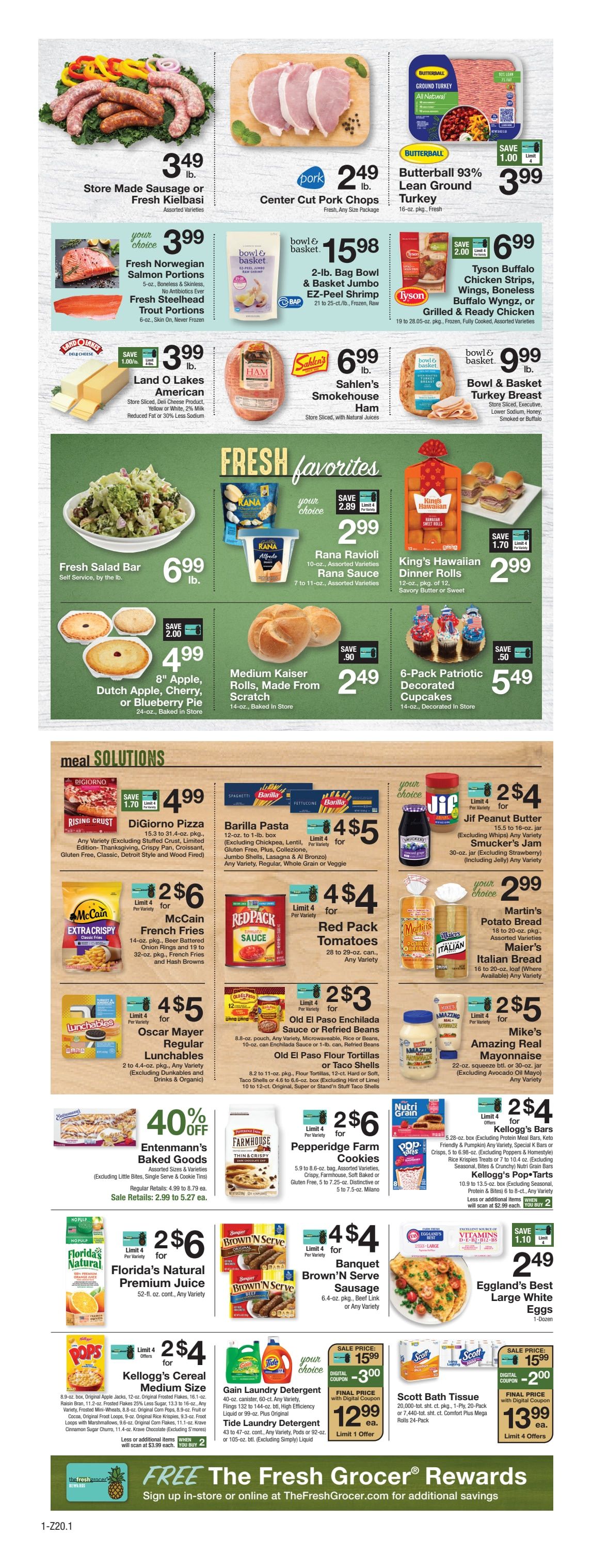 The Fresh Grocer (1880 Stefko Blvd, Bethlehem, PA) Weekly Ad September 4 - 10, 2026