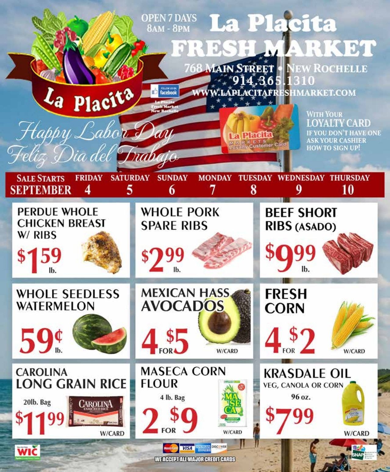 La Placita Fresh Market Weekly Ad September 4 - 10, 2026