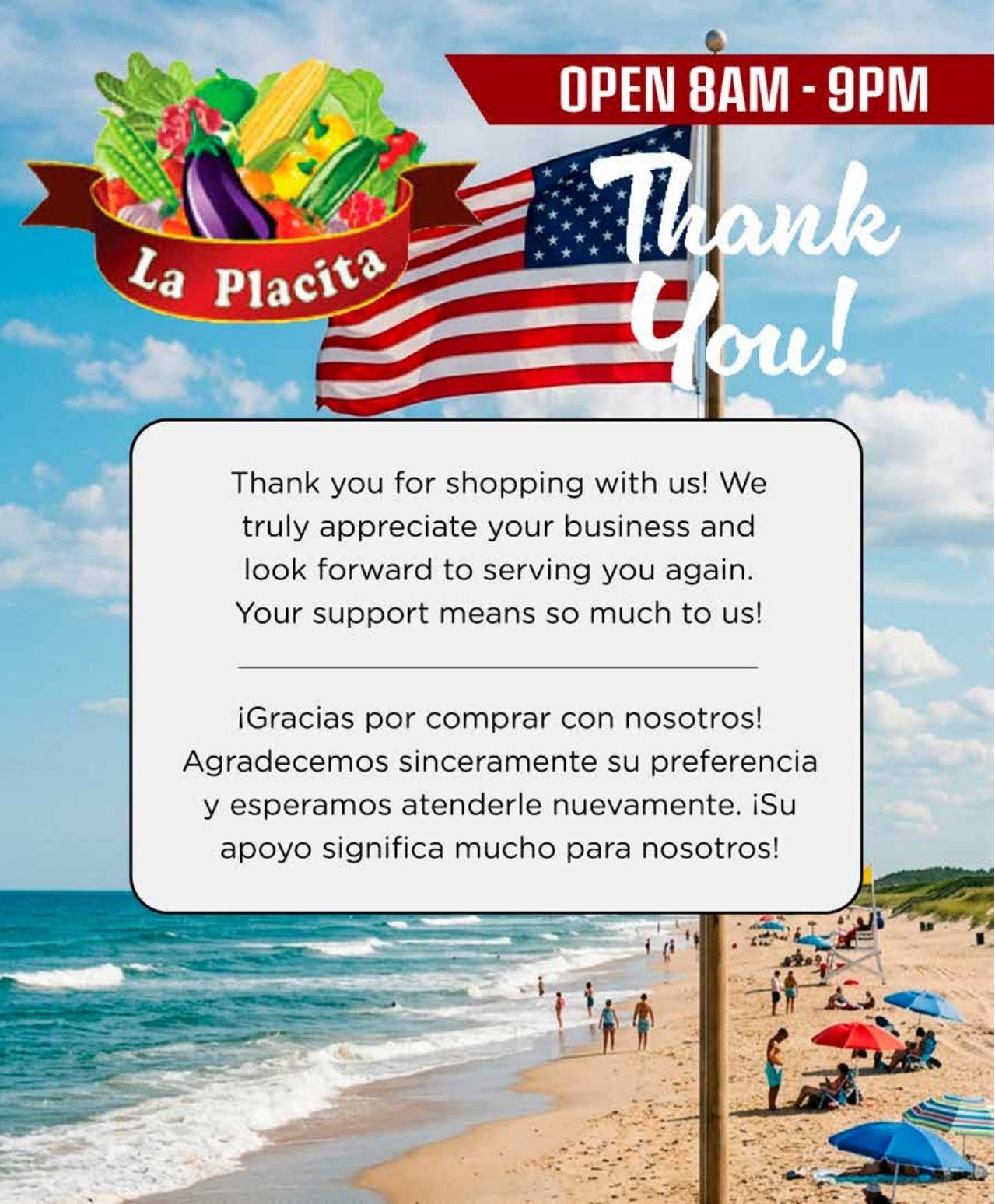 La Placita Fresh Market Weekly Ad September 4 - 10, 2026