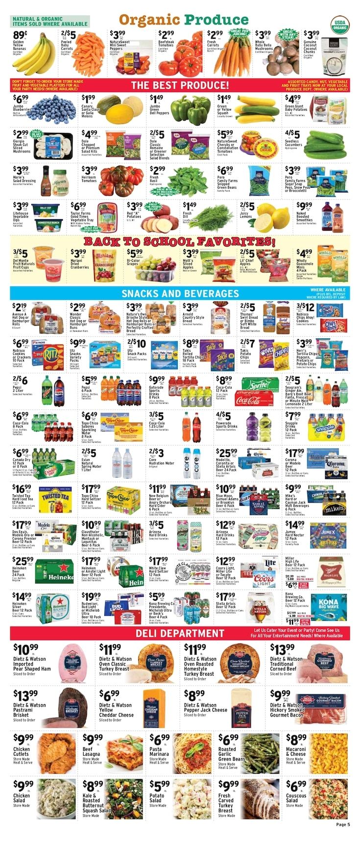 Lincoln Market Weekly Ad September 4 - 10, 2026