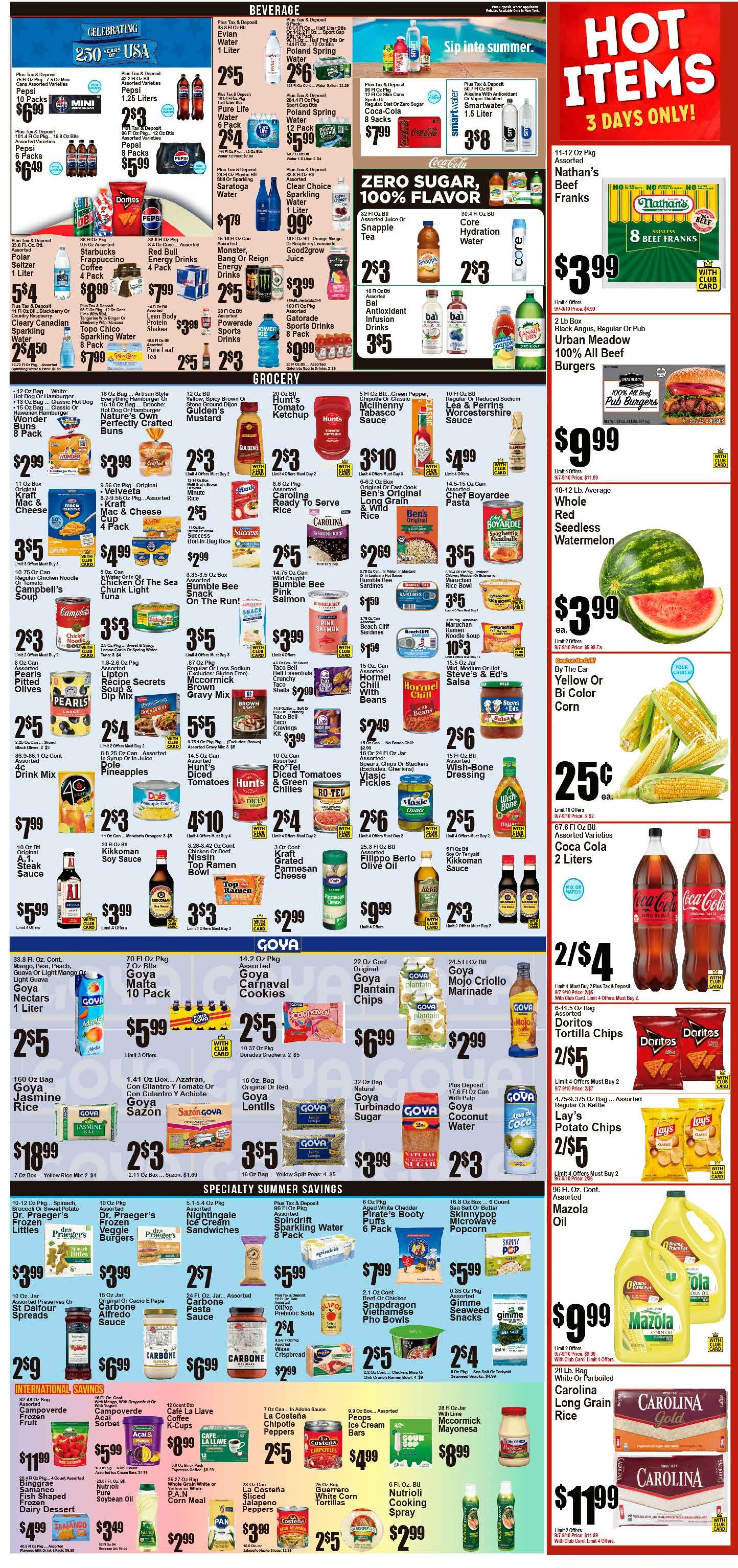 Astoria Marketplace (31-18 24th Ave, Astoria, NY) Weekly Ad September 4 - 10, 2026