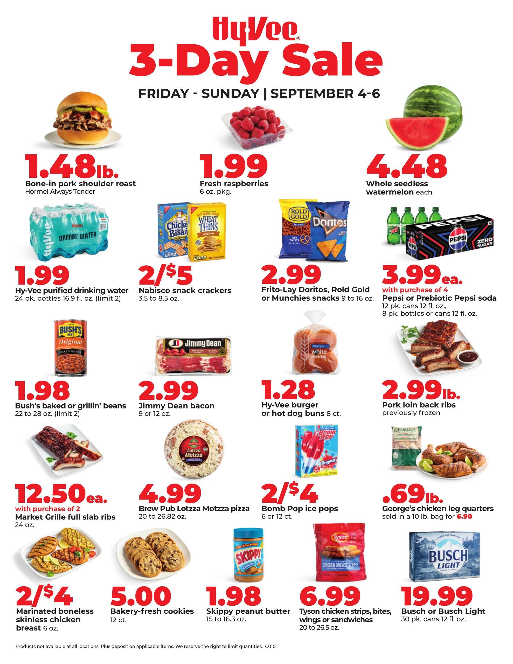 Hy-Vee (Sioux Falls Area, SD) Special Sales Weekly Ad September 4 - 6, 2026