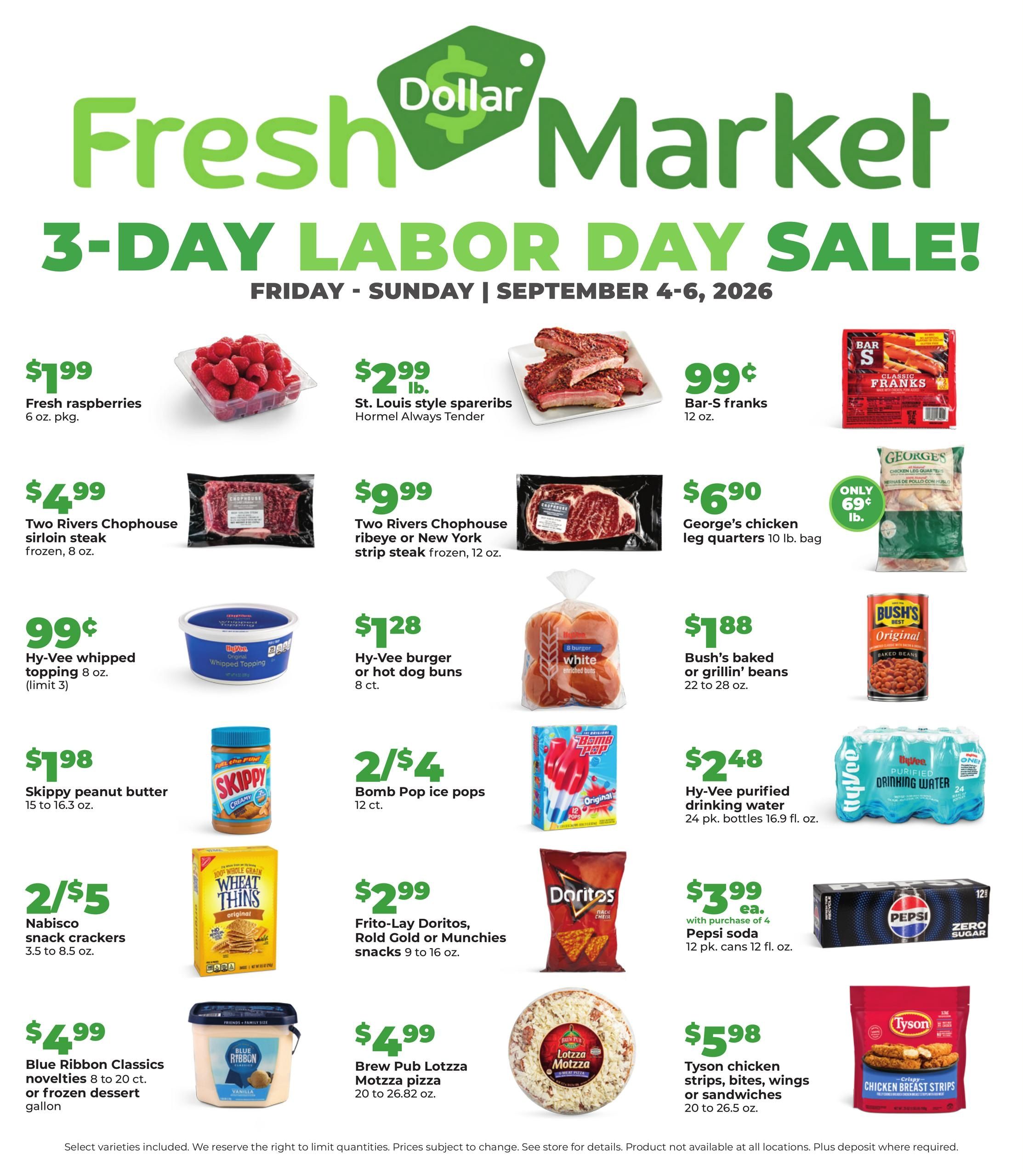 Hy-Vee (Geneva Area, IA) Special Sales Weekly Ad September 4 - 6, 2026