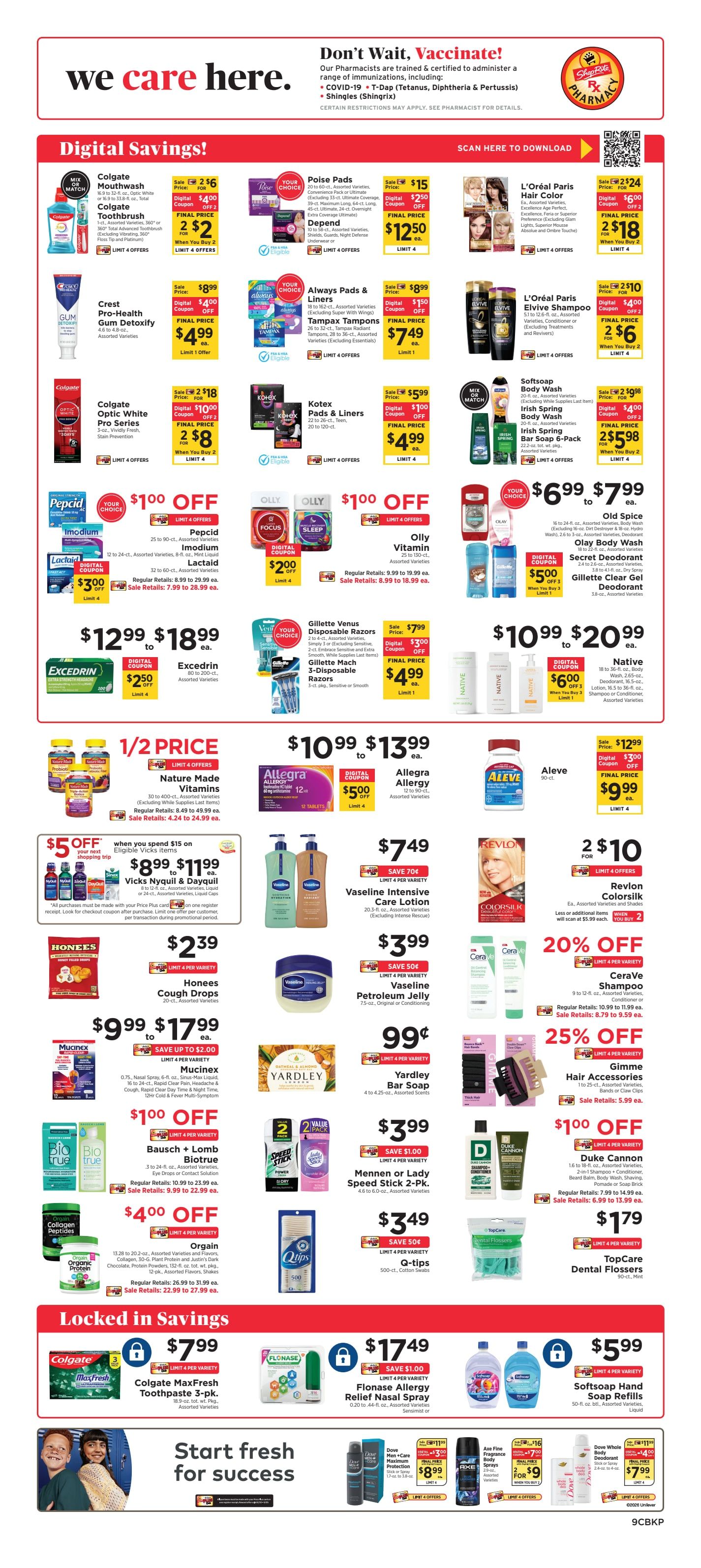ShopRite (949 Beards Hill Rd, Aberdeen, MD) Weekly Ad September 4 - 10, 2026