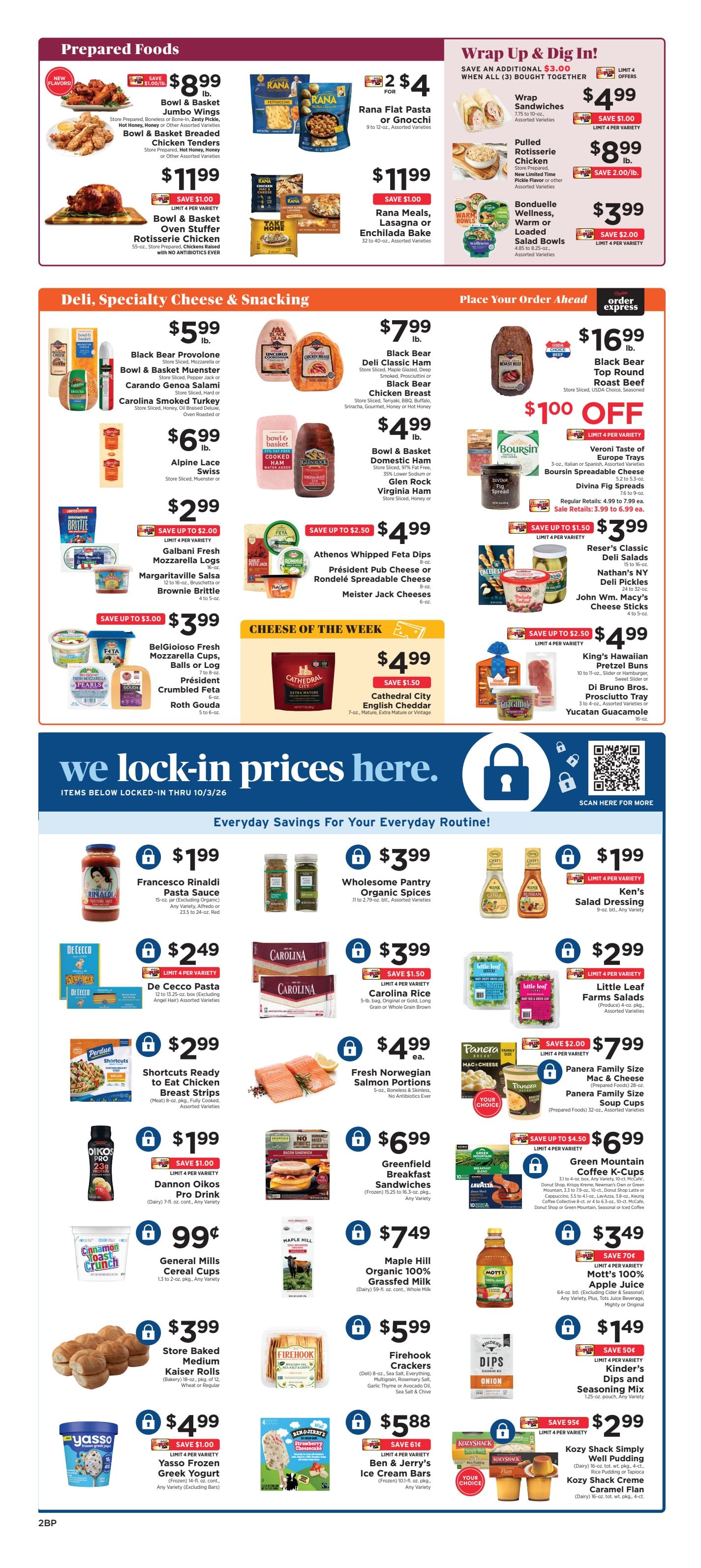 ShopRite (949 Beards Hill Rd, Aberdeen, MD) Weekly Ad September 4 - 10, 2026