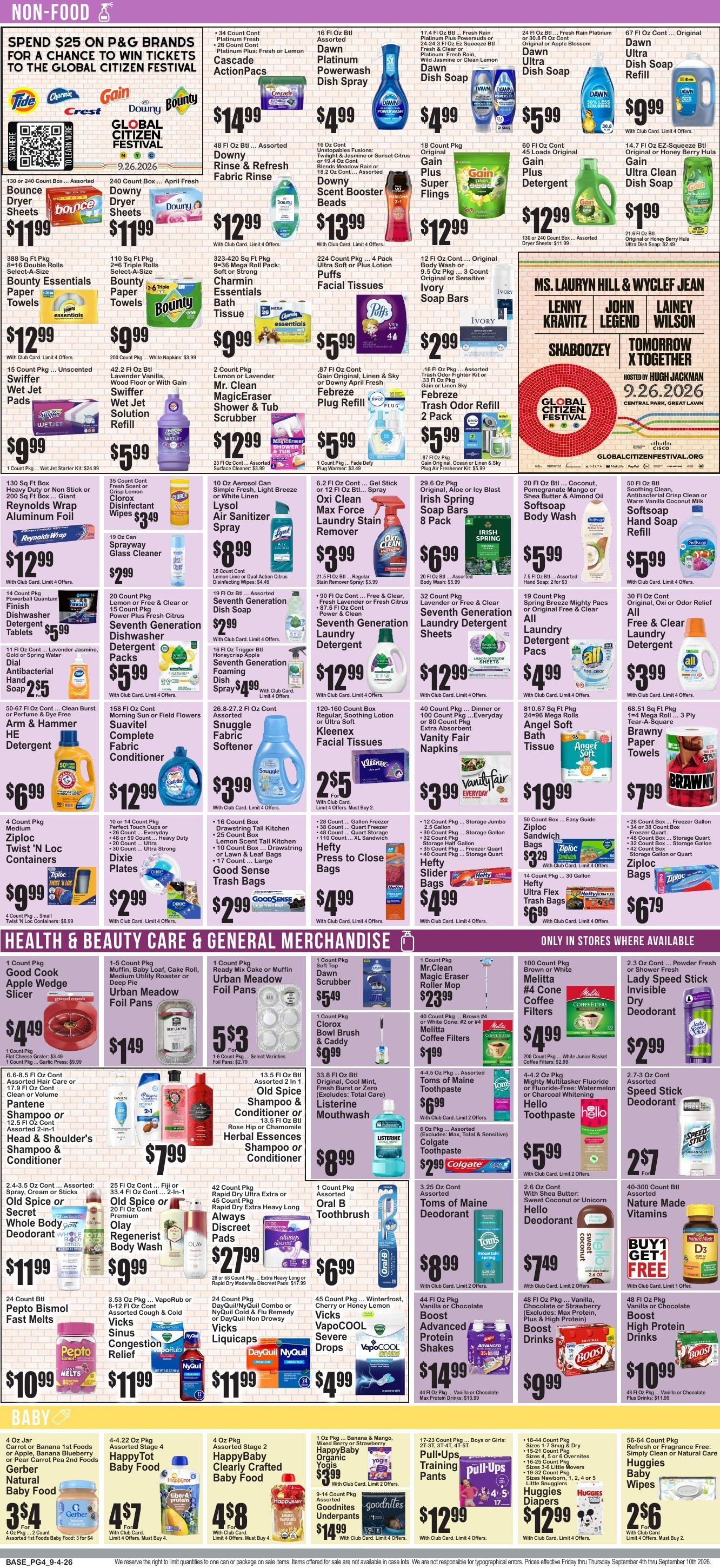 Market Fresh Supermarkets Weekly Ad September 4 - 10, 2026