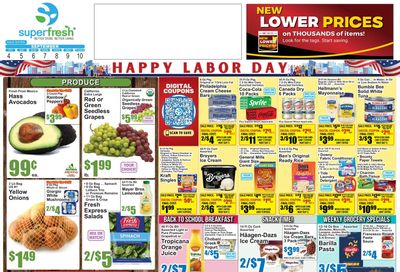 SuperFresh Weekly Ad September 4 - 10, 2026