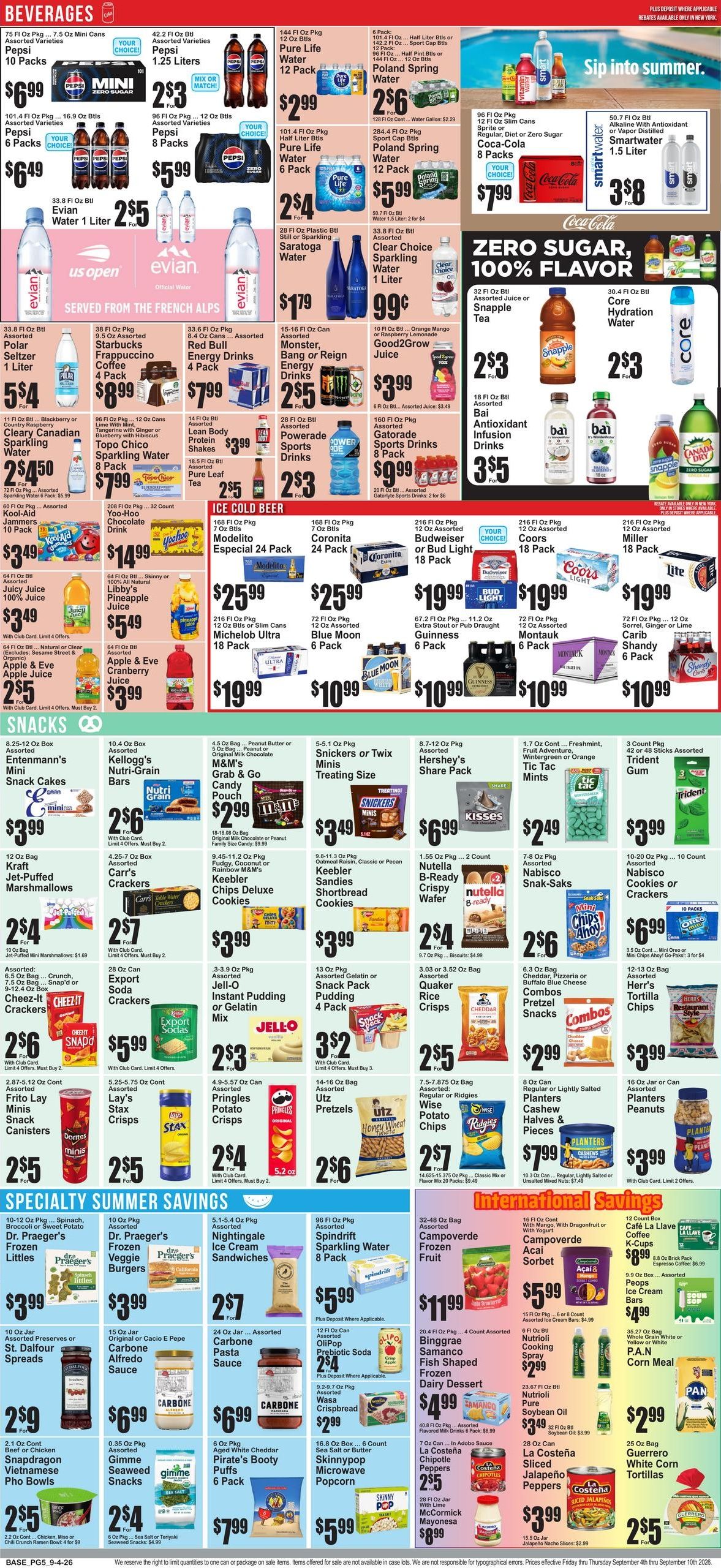 SuperFresh Weekly Ad September 4 - 10, 2026