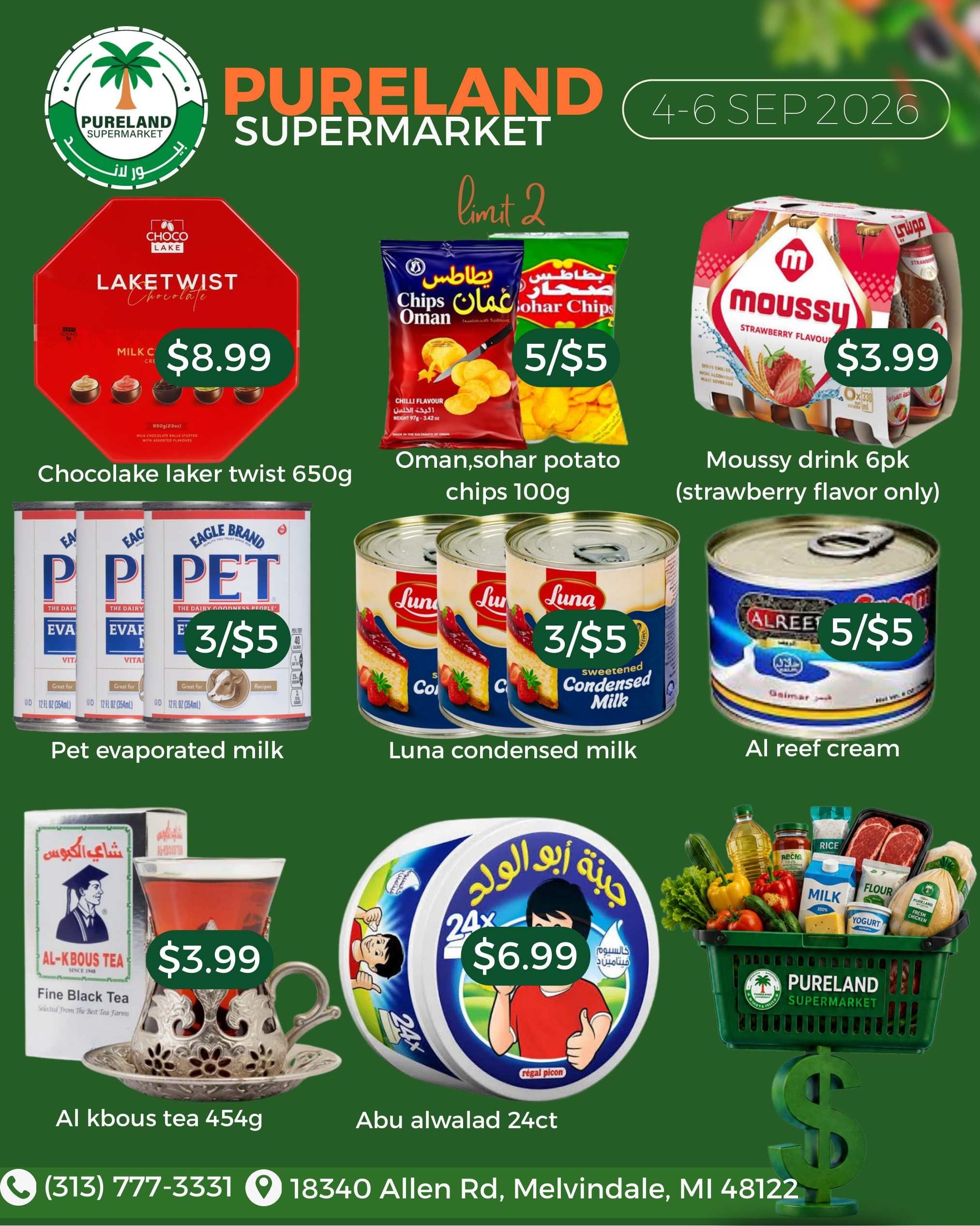 Pureland Supermarket Weekly Ad September 4 - 10, 2026