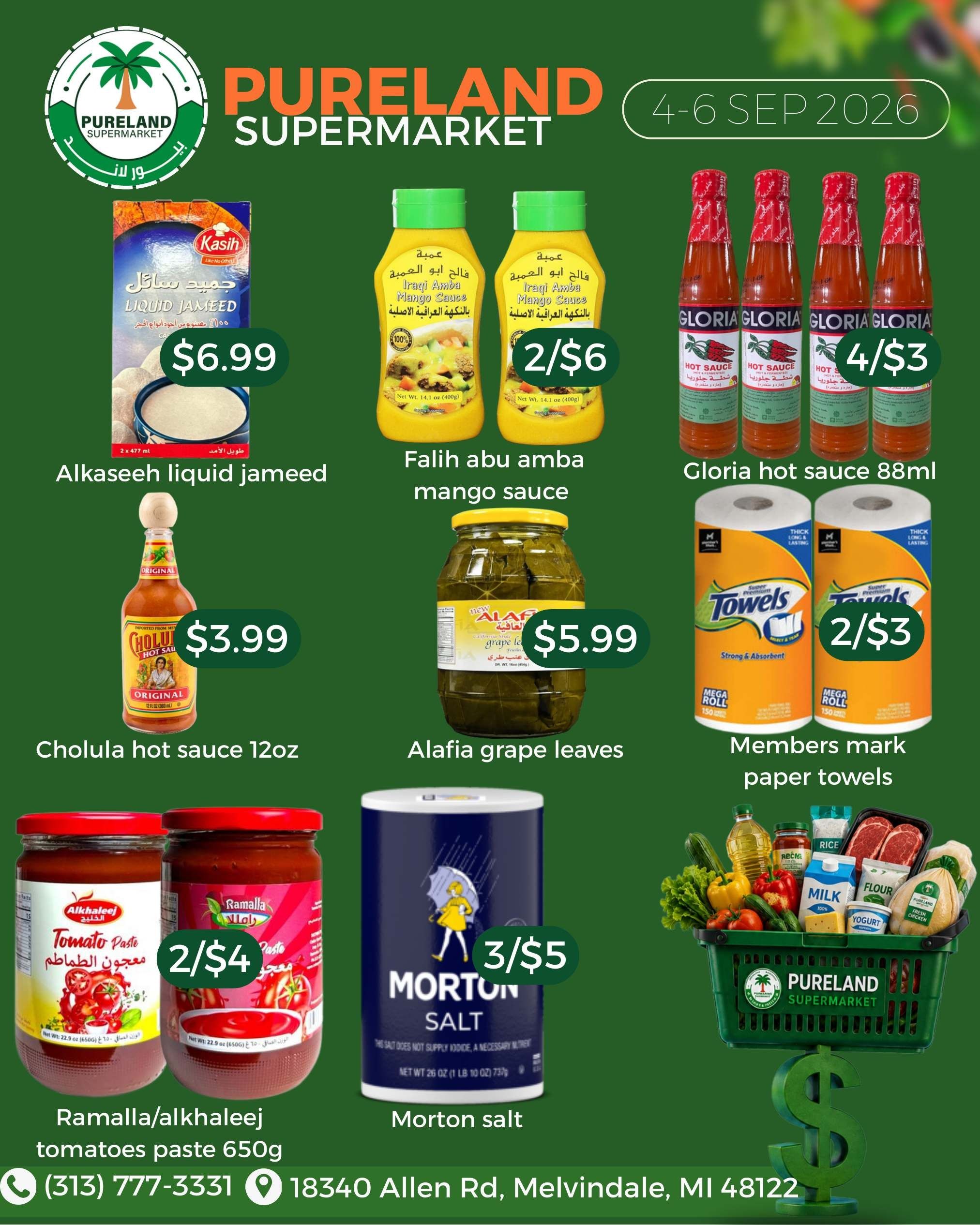 Pureland Supermarket Weekly Ad September 4 - 10, 2026