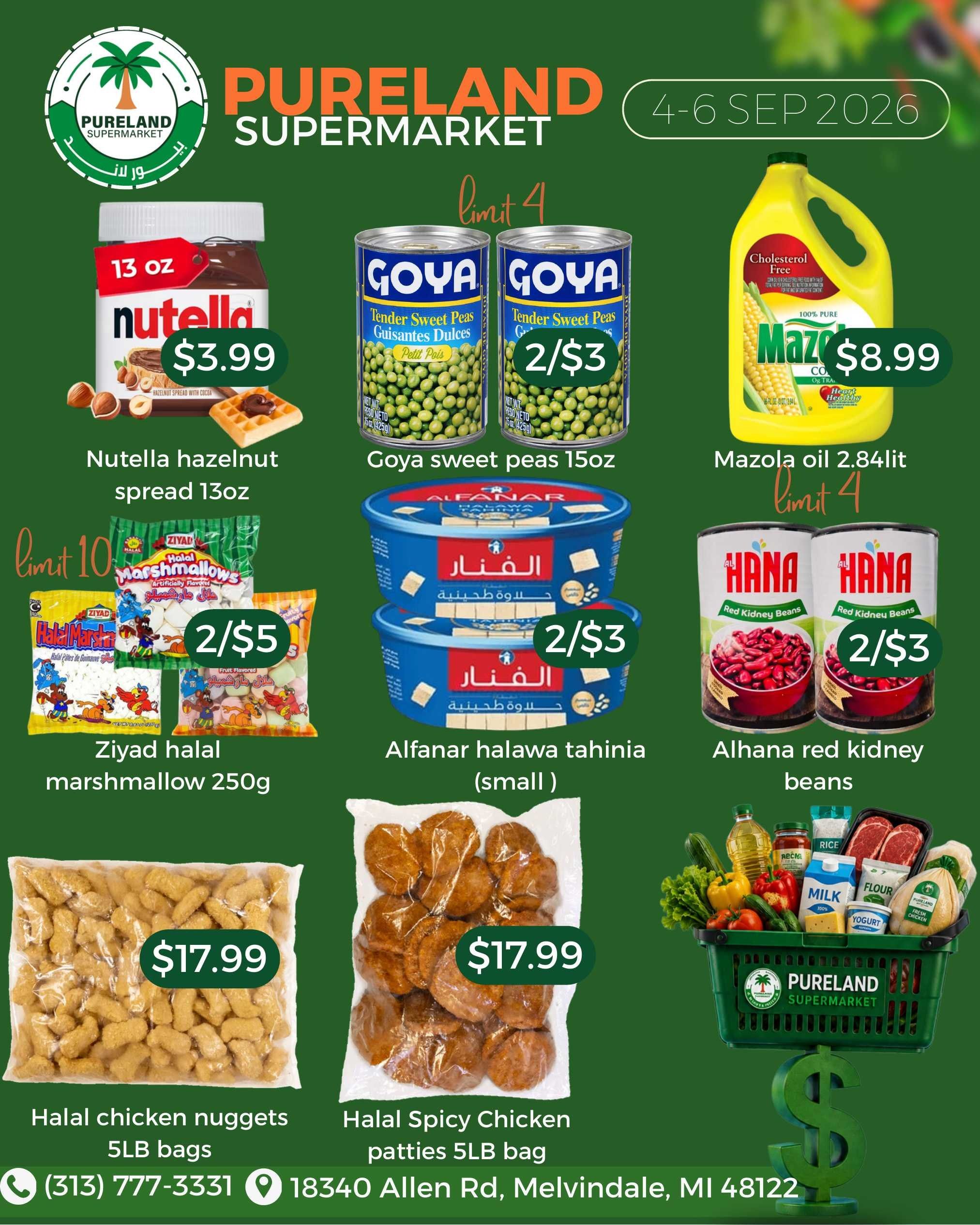 Pureland Supermarket Weekly Ad September 4 - 10, 2026