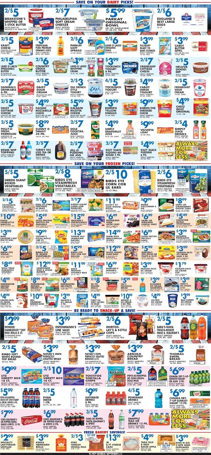 Met Foodmarkets (4401 White Plains Rd, Bronx, NY) Weekly Ad September 4 - 10, 2026