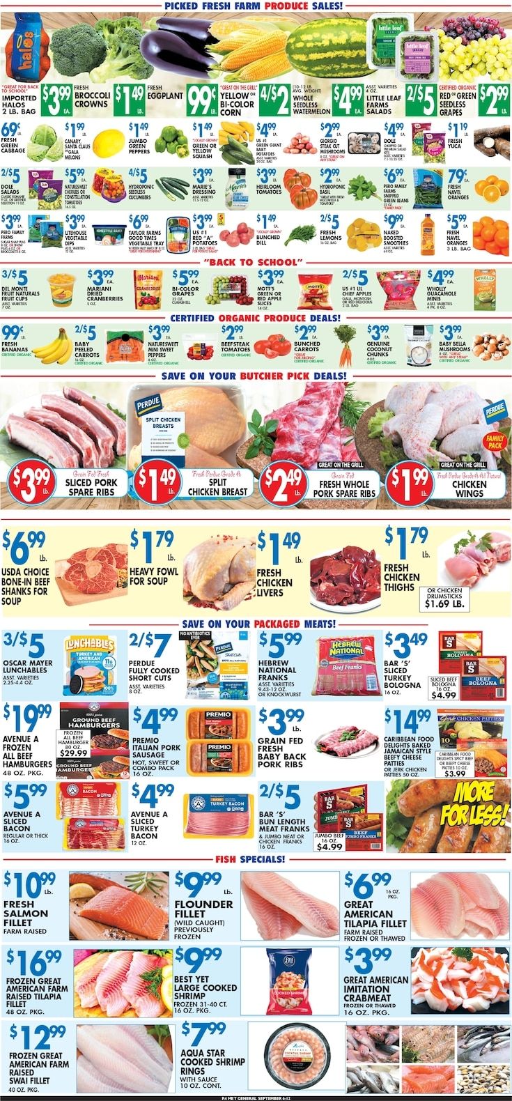 Met Foodmarkets (4401 White Plains Rd, Bronx, NY) Weekly Ad September 4 - 10, 2026