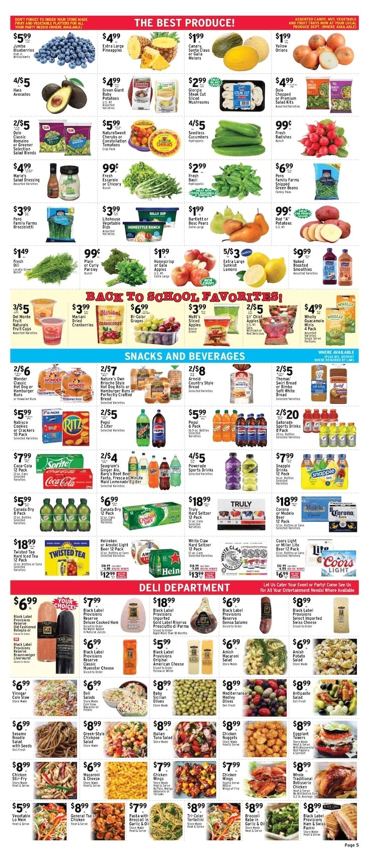 Met Foodmarkets (Middle Village, NY) Weekly Ad September 4 - 10, 2026