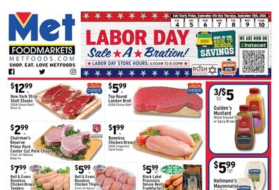 Met Foodmarkets (Staten Island Area, NY) Weekly Ad September 4 - 10, 2026