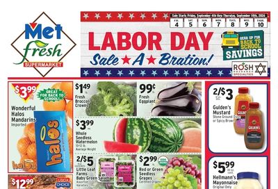 Met Foodmarkets (Philadelphia, PA) Weekly Ad September 4 - 10, 2026