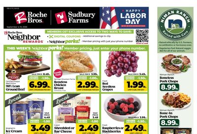 Roche Bros. Weekly Ad September 4 - 10, 2026