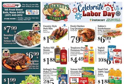 Brackett's Market Weekly Ad September 4 - 10, 2026