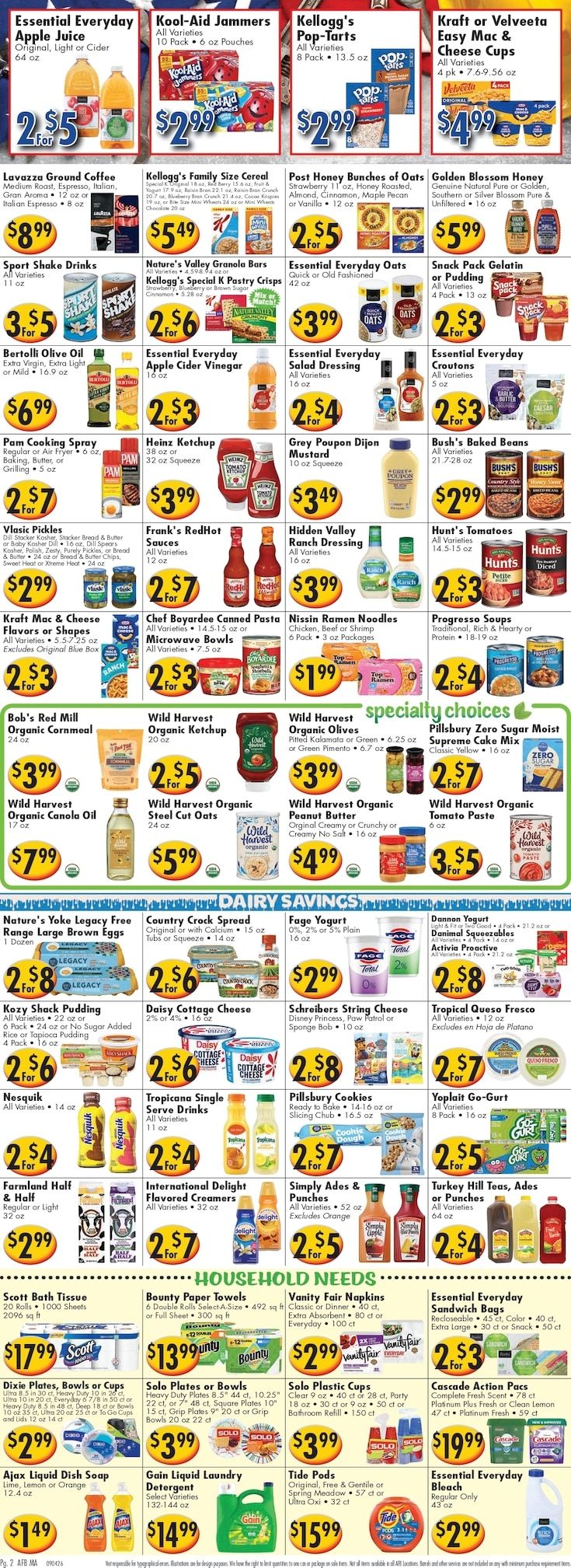 America's Food Basket (Massachusetts) Weekly Ad September 4 - 10, 2026