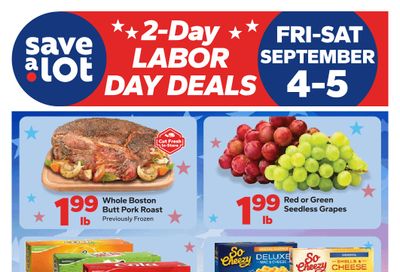 Save a Lot Food Stores (1240 Andrews Rd, Murphy, NC) Special Promotion Weekly Ad September 4 - 5, 2026