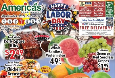 America's Food Basket (Connecticut, New York) Weekly Ad September 4 - 10, 2026
