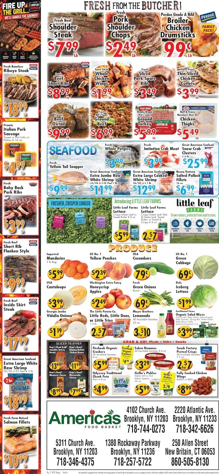 America's Food Basket (Connecticut, New York) Weekly Ad September 4 - 10, 2026