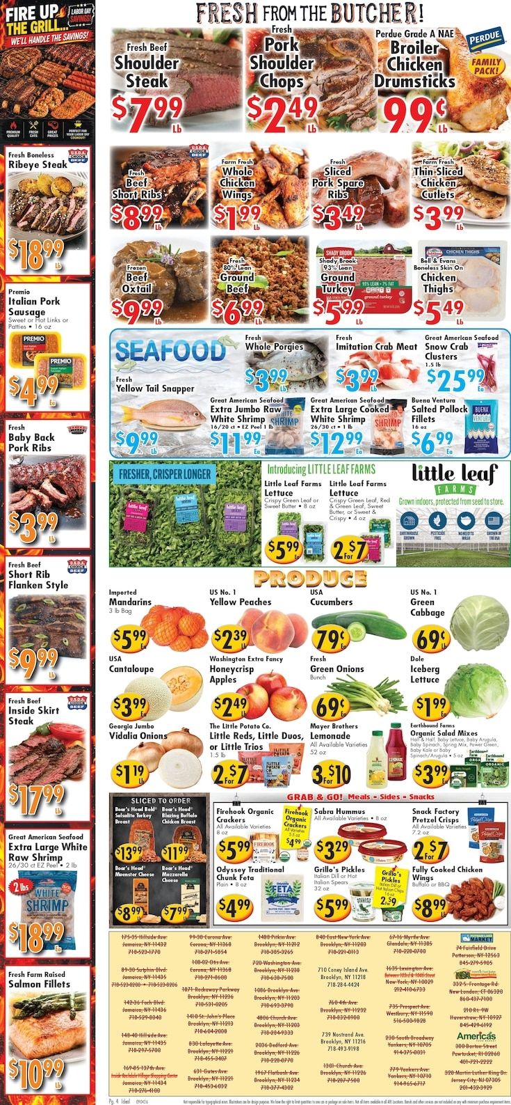 America's Food Basket (Connecticut, Rhode Island) Weekly Ad September 4 - 10, 2026