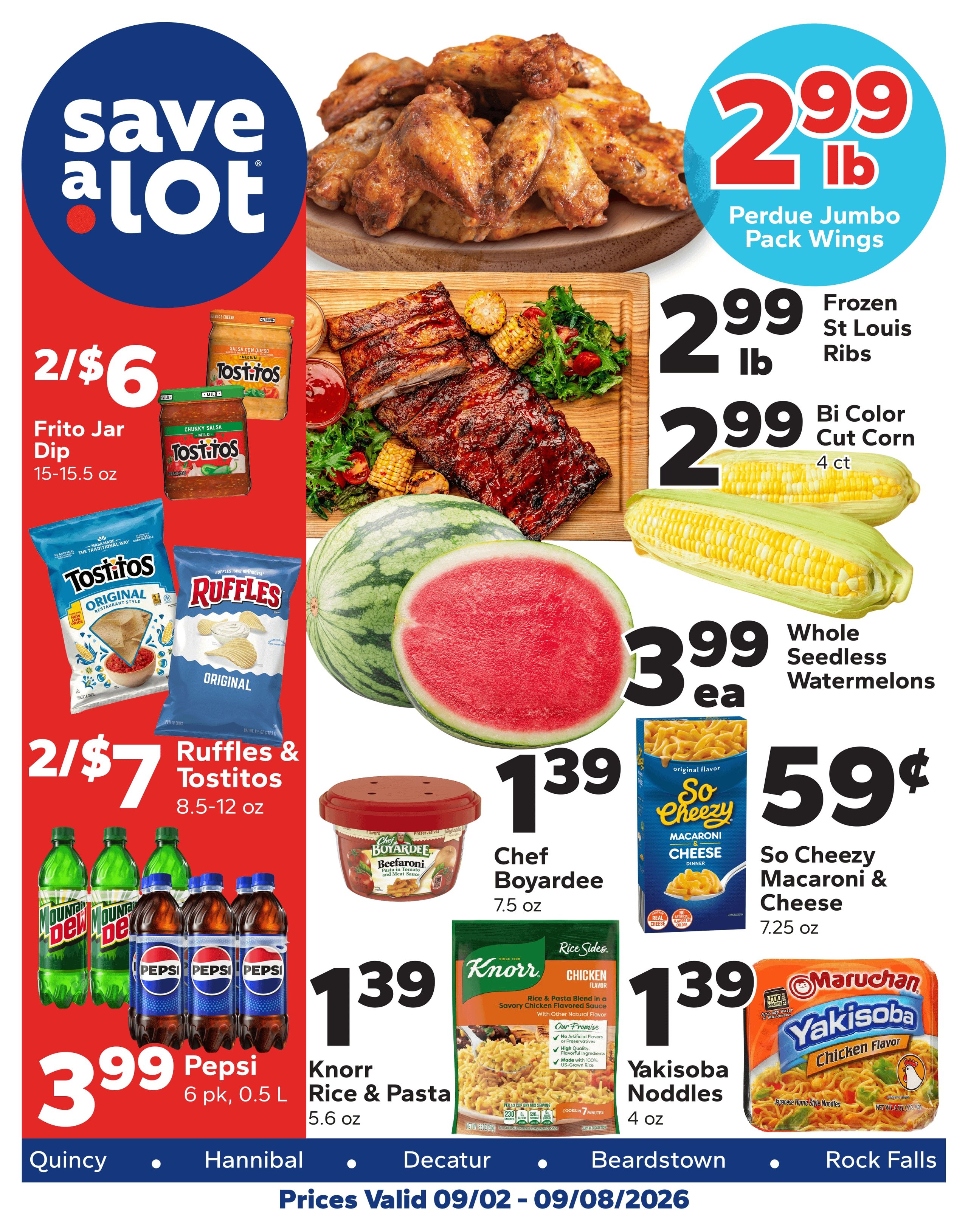 Save a Lot Food Stores (Decatur, IL) Weekly Ad September 2 - 8, 2026