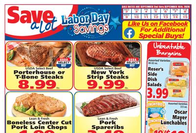 Save a Lot Food Stores (Martinsburg, WV) Weekly Ad September 2 - 15, 2026
