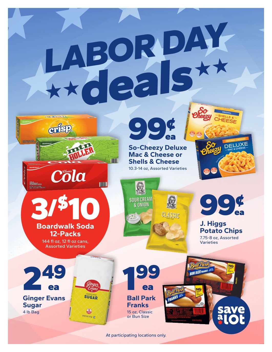 Save a Lot Food Stores Special Promotion Weekly Ad September 2 - 8, 2026