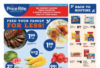 Price Rite (1720 South 4th Street, Allentown, PA) Weekly Ad September 4 - 10, 2026