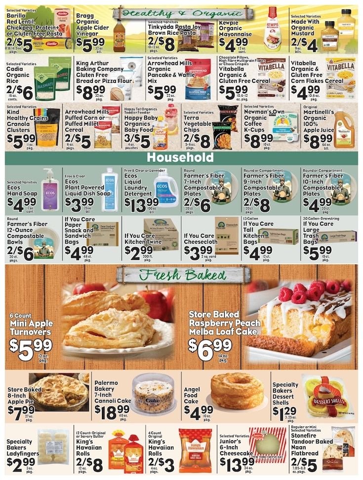 Village Barn Fresh Market Weekly Ad September 4 - 10, 2026