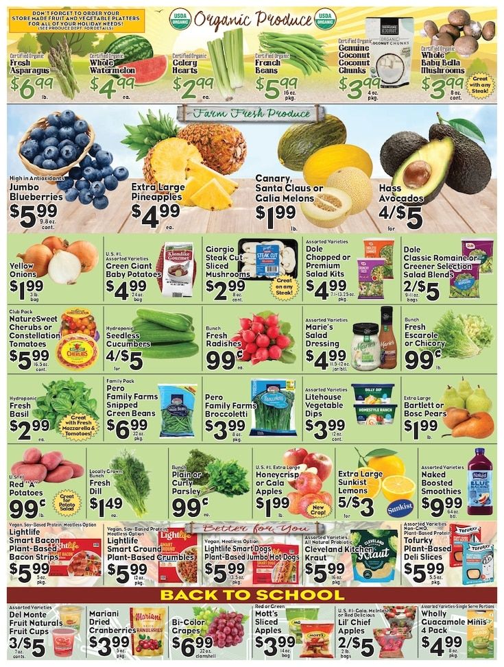 Village Barn Fresh Market Weekly Ad September 4 - 10, 2026