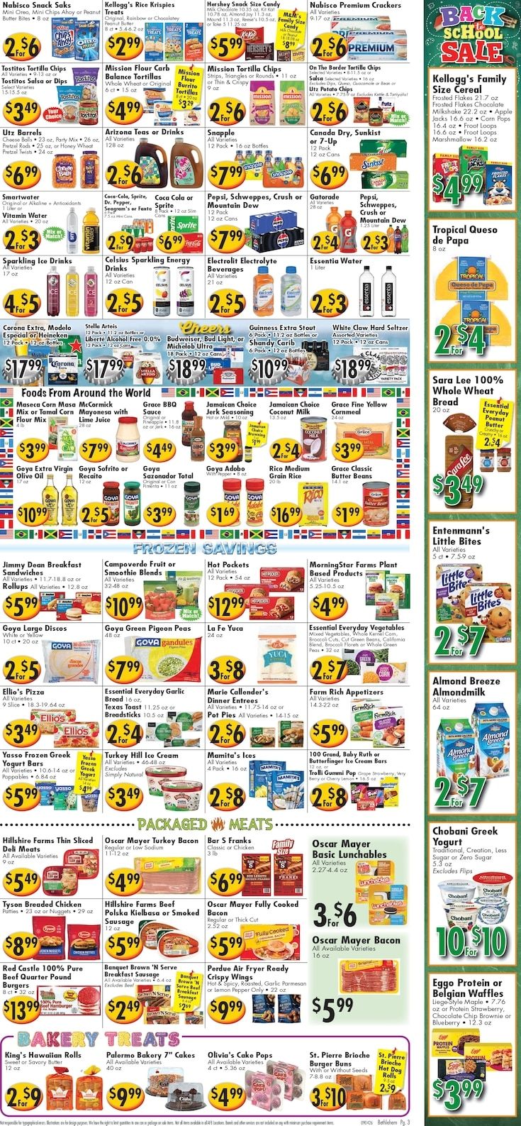 Ideal Food Basket (Bethlehem, PA) Weekly Ad September 4 - 10, 2026